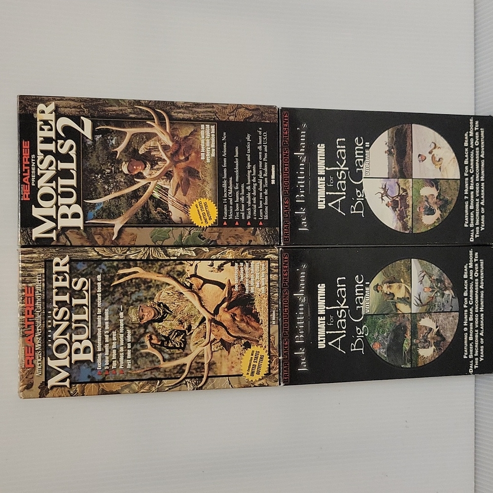 Monster Bulls And Ultimate Hunting Alaska Big Game Bundle Lot